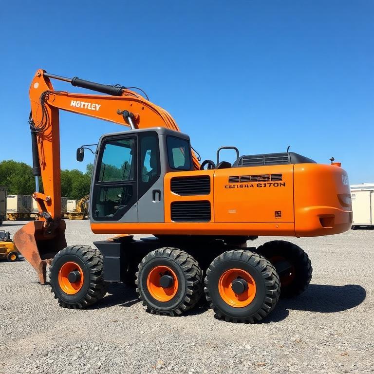 13 Ton Wheeled Excavator