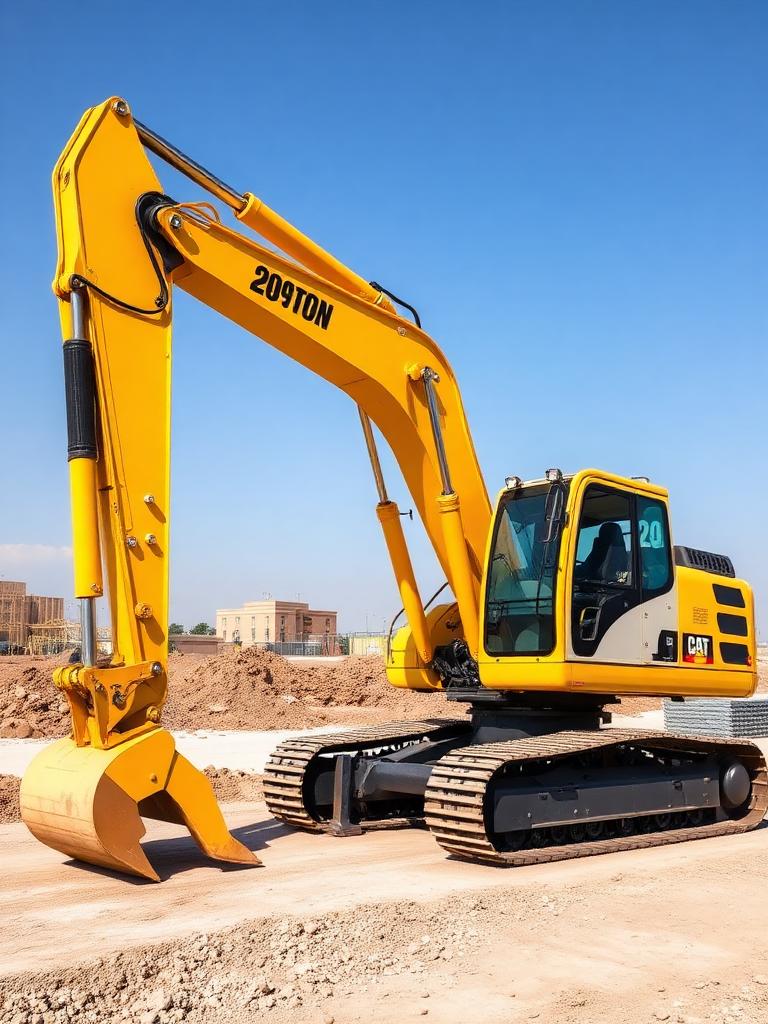 20 ton excavator available for hire